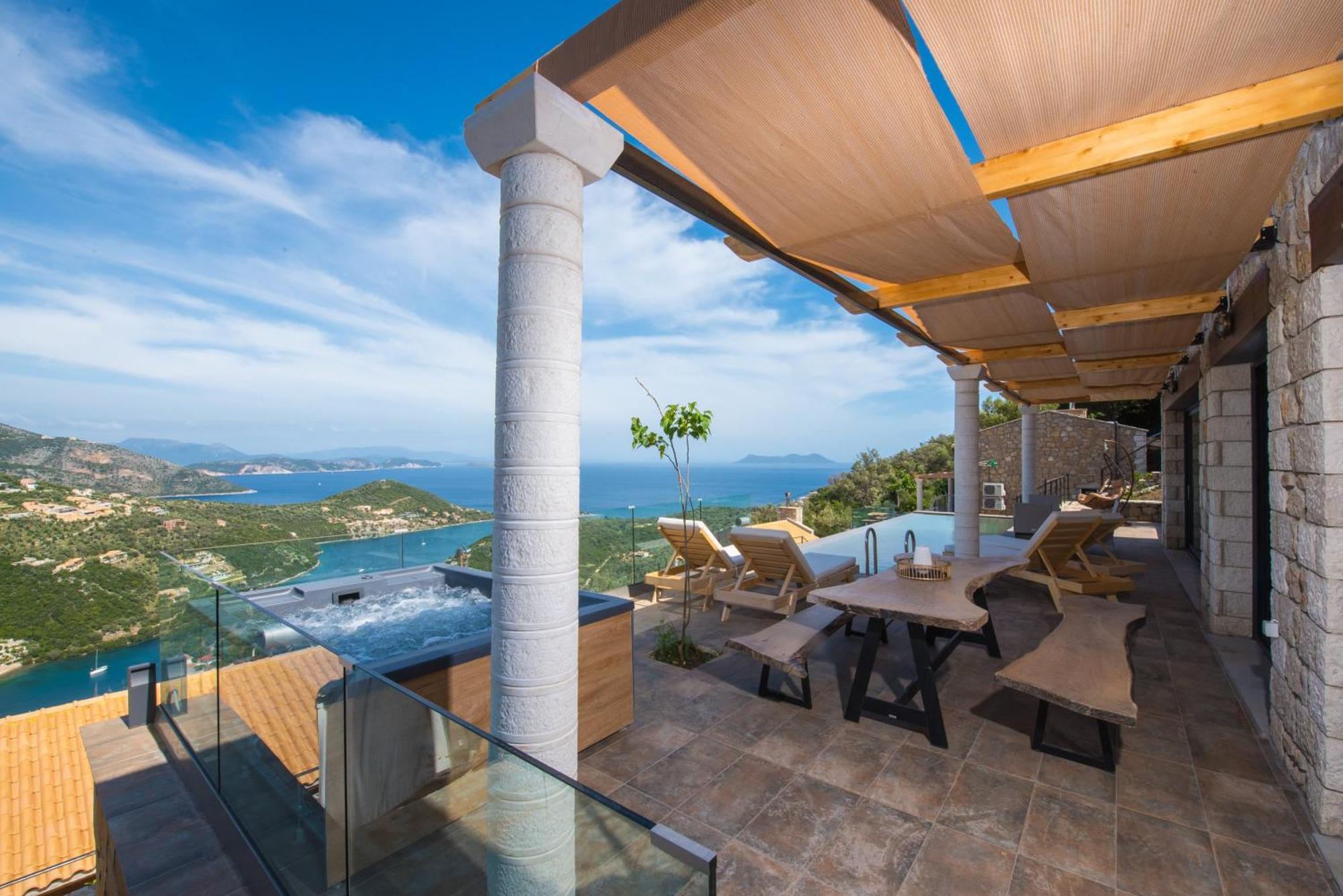 Sivota Lefkas Luxury Villas Exterior foto